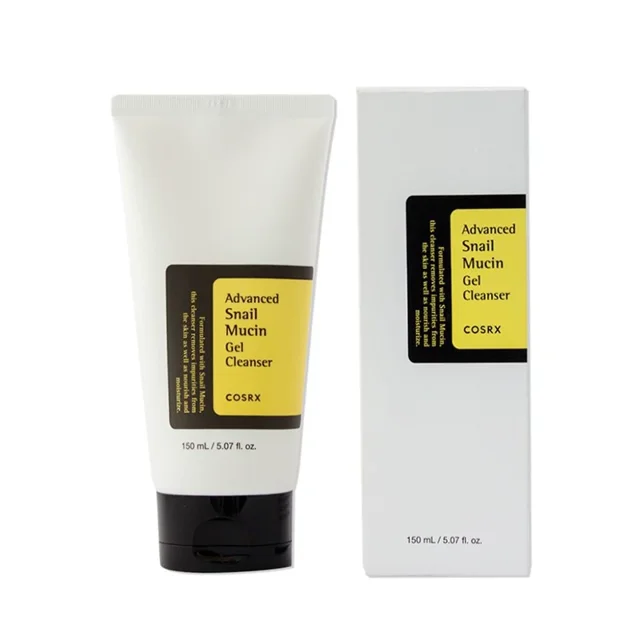 ژل شستشوی صورت موسین حلزون کوزارکس مدل Advanced Snail Mucin حجم 150 میلیلیتر